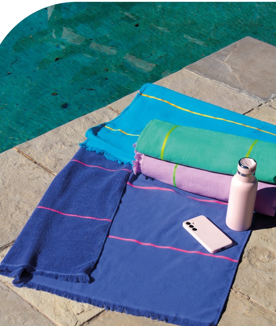 Lona Playera Arcoiris Outdoors con Flecos